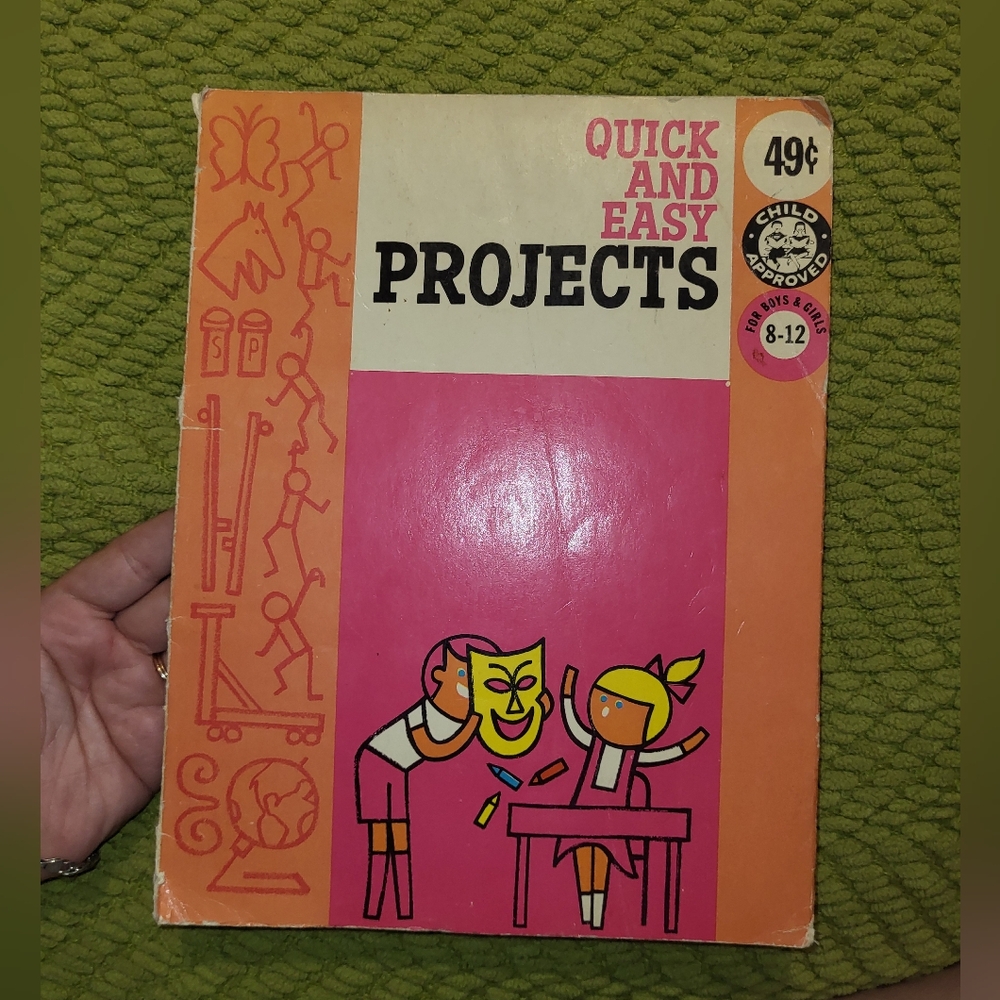 1963 Kids crafting ideas book